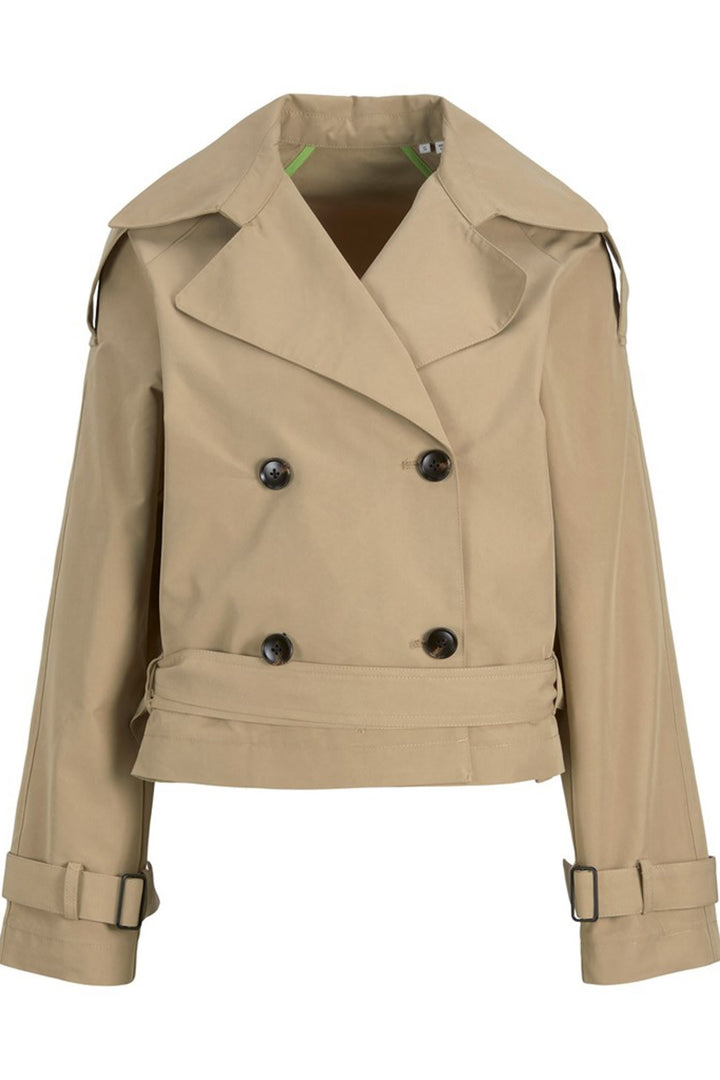 Astrid - casual dubbele trenchcoat