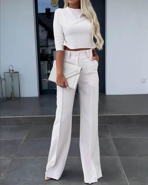 JULIANA stijlvolle elegante set [top+broek]