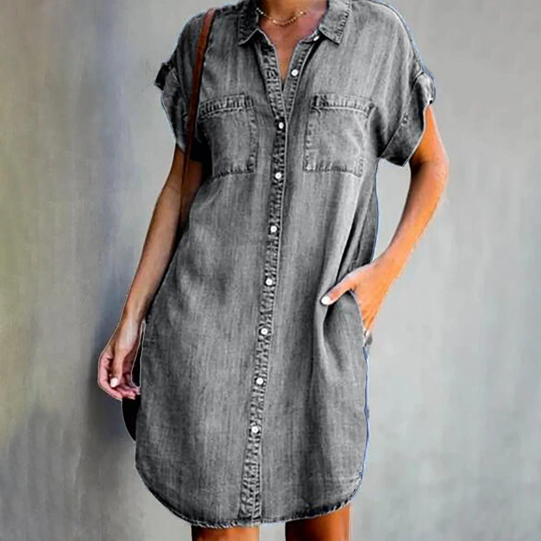 Callen denim dress