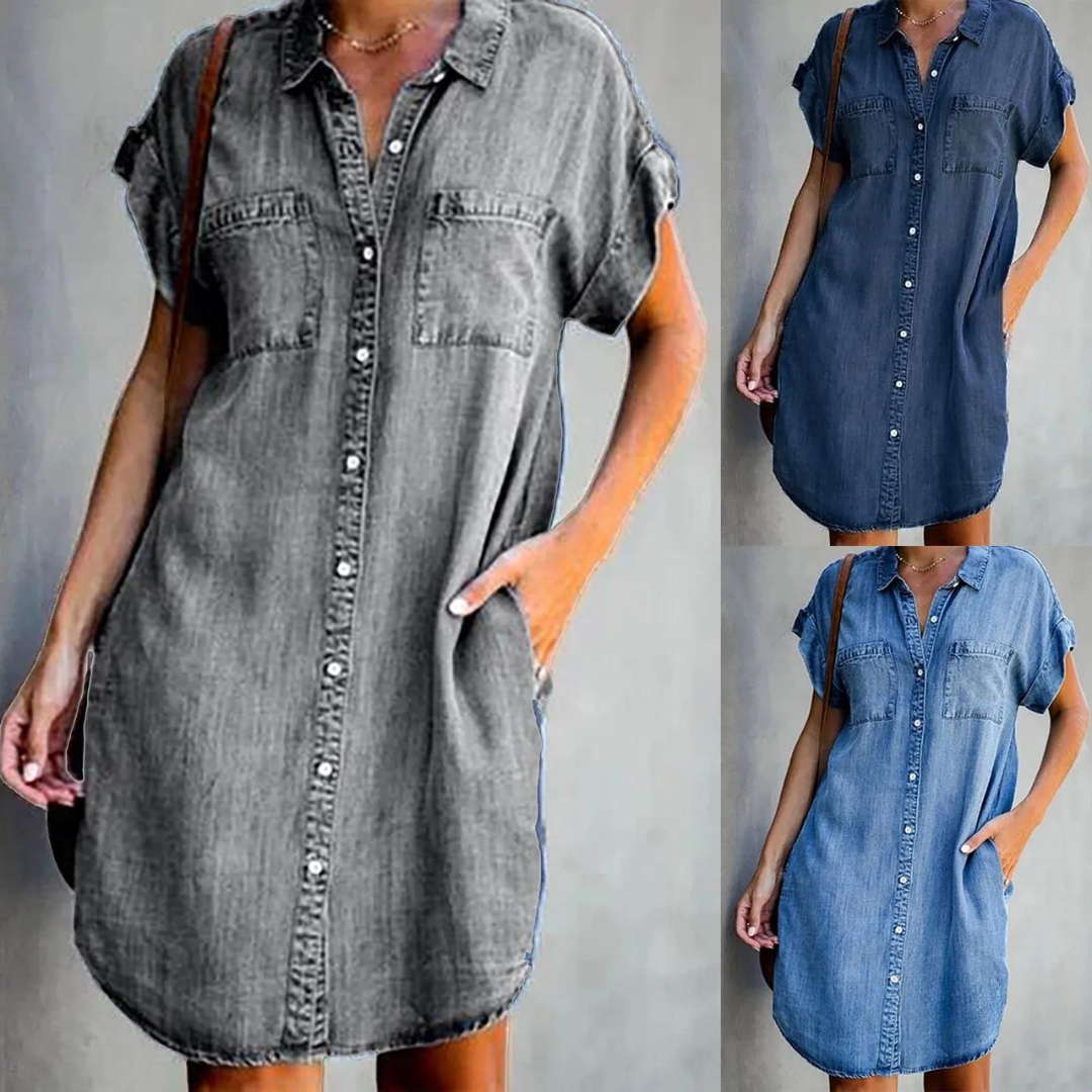 Callen denim dress