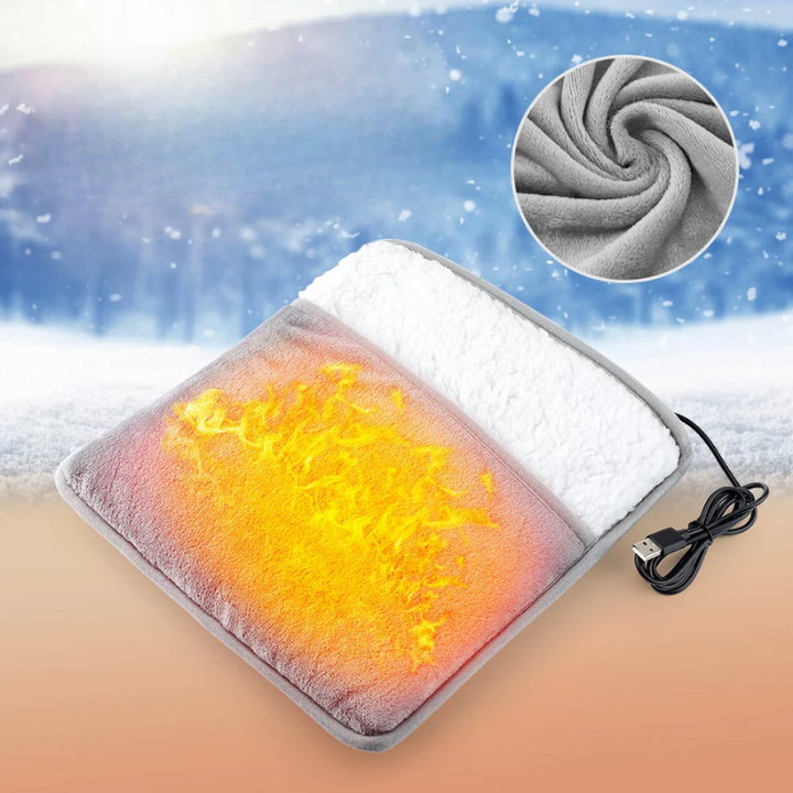 WarmFeet Pad - USB verwarmde pluche voetverwarmer