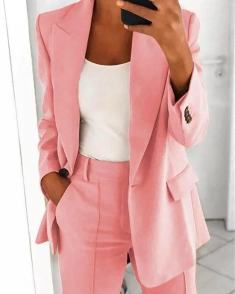 Kassandra - trendy blazer met kraag