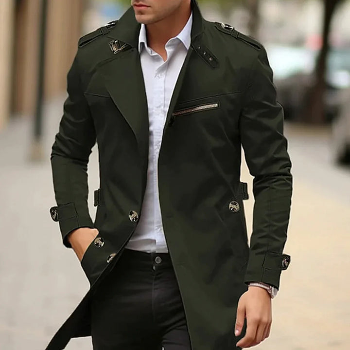 Alexis elegante trenchcoat voor heren