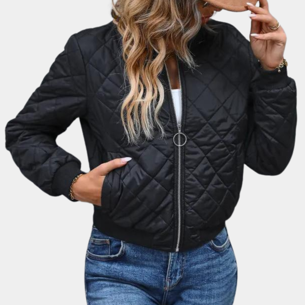 Lea - stijlvol zip-up bomberjack