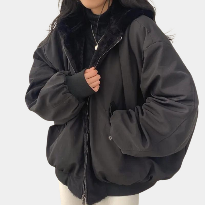 Kallie - comfortabele oversized winterjas