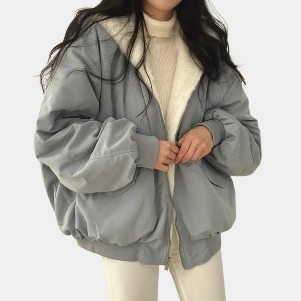 Kallie - comfortabele oversized winterjas