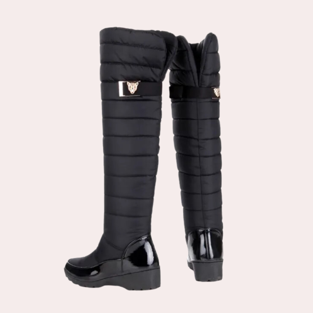 Anastasia - warme overknee chic laarzen