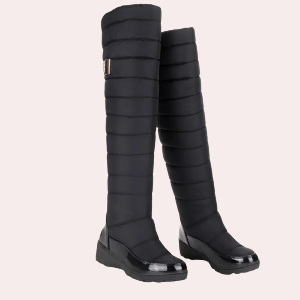 Anastasia - warme overknee chic laarzen