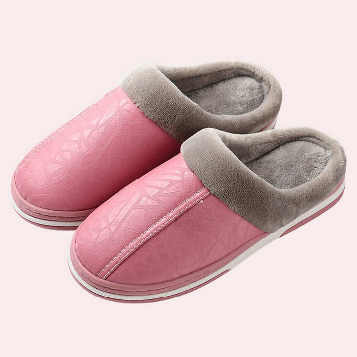 Emilie - warme zachte winterslippers