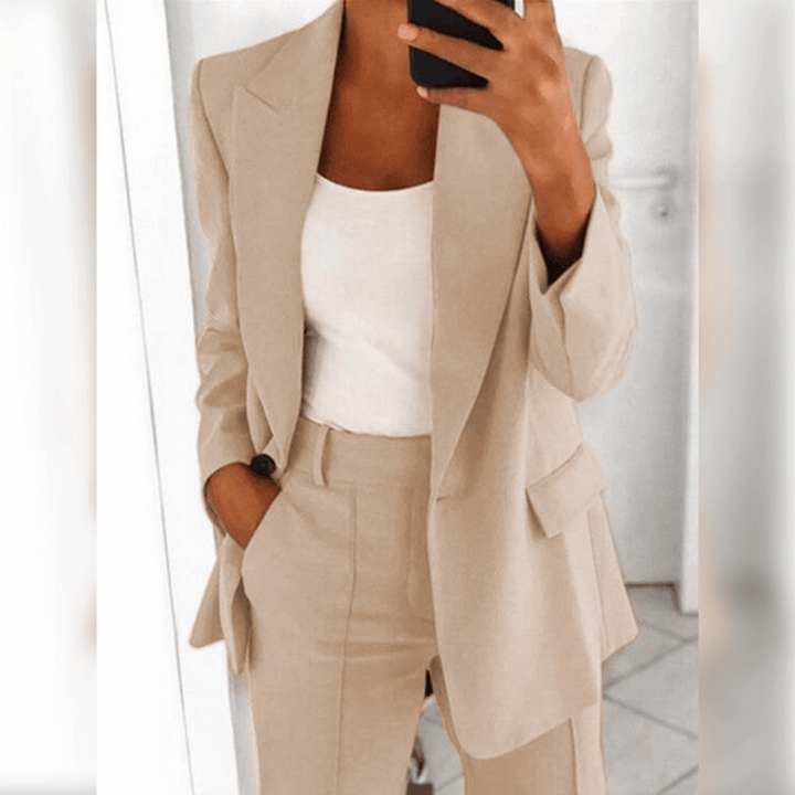 Danae - elegante zakelijke trendy set [blazer+broek]