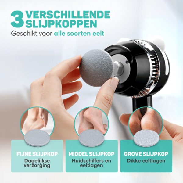 Velvet Touch - elektrische eeltverwijderaar pro