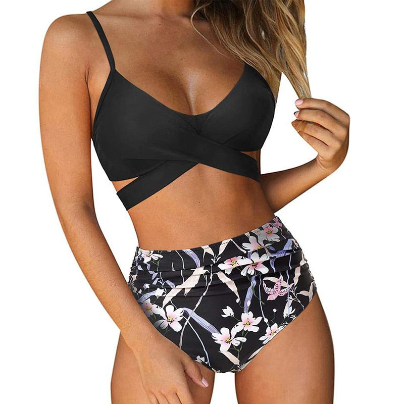 Jordynn - bikini set met hoge taille