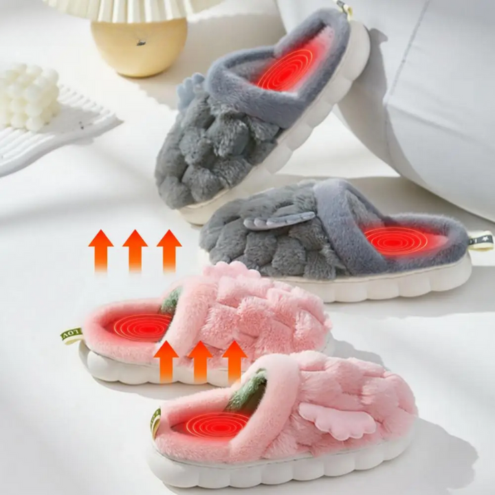 CuddleFoot - verwarmde huisslippers voor de winter