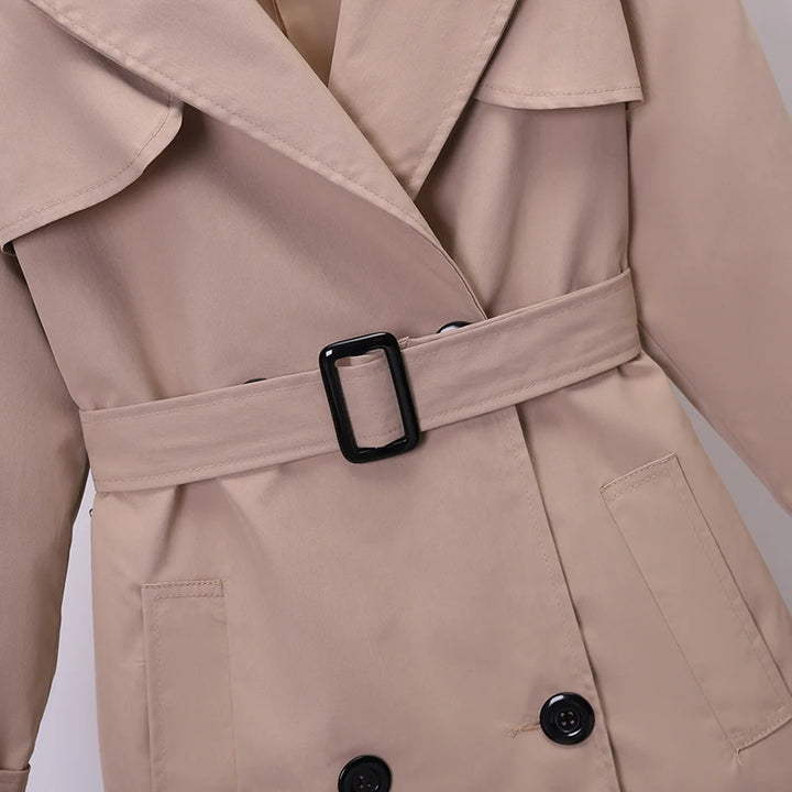 Molly - elegante chique trenchcoat met riem