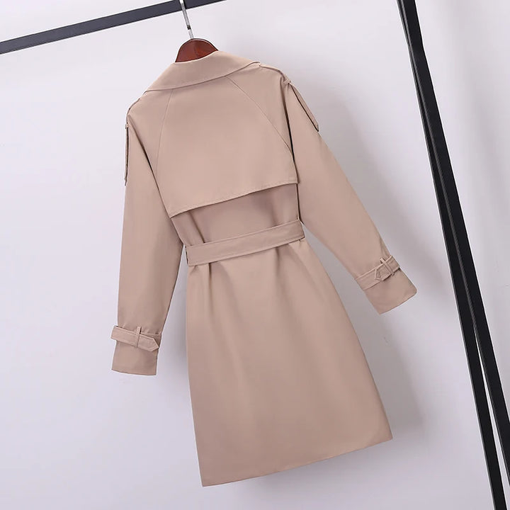 Molly - elegante chique trenchcoat met riem