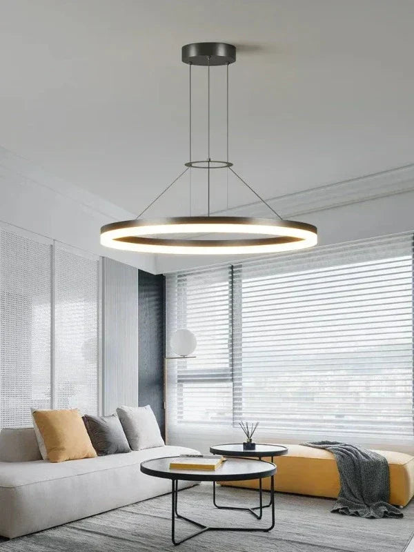 Sleek Light - minimalistische LED plafondchandelier