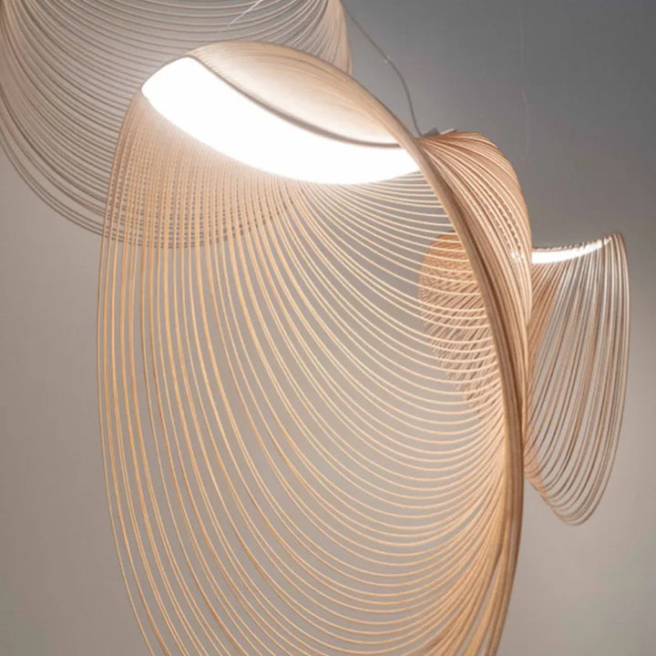 Artistry Lamp - LED bamboo chandelier lamp