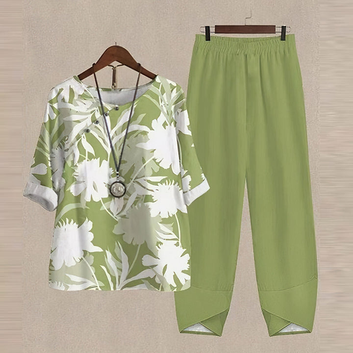 Eliana - stijlvolle zomer set [top+broek]