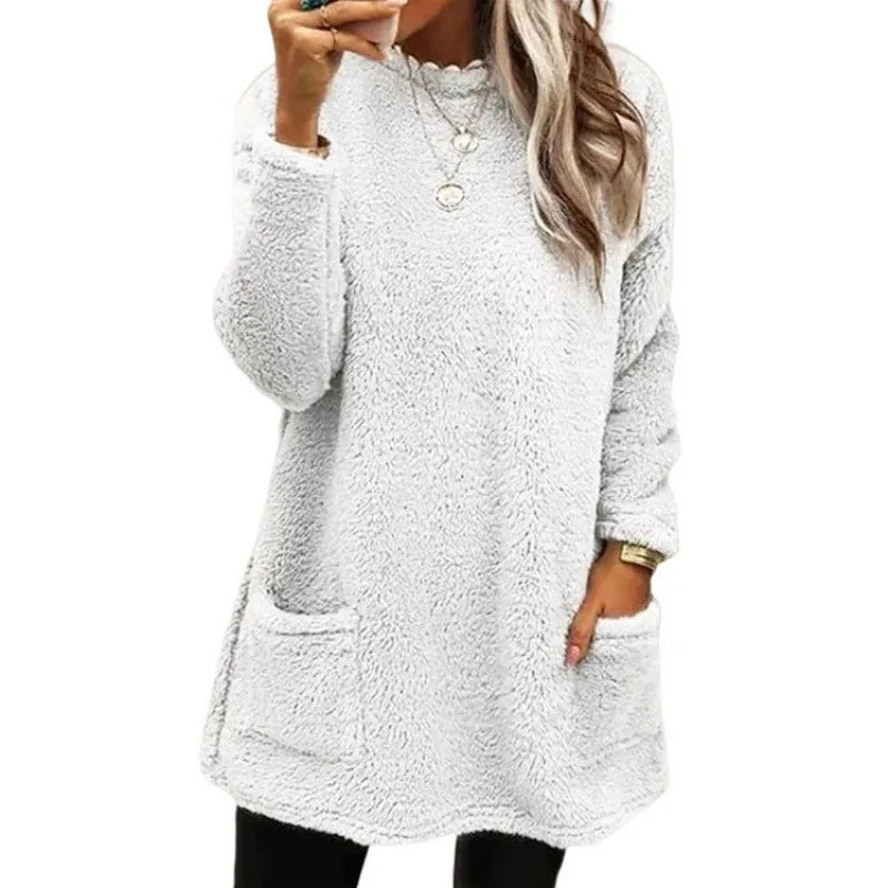 Roxanne - warme oversized trui met zakken