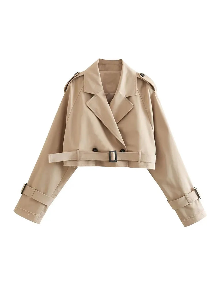 Elize cropped trench coat [trend 2024]