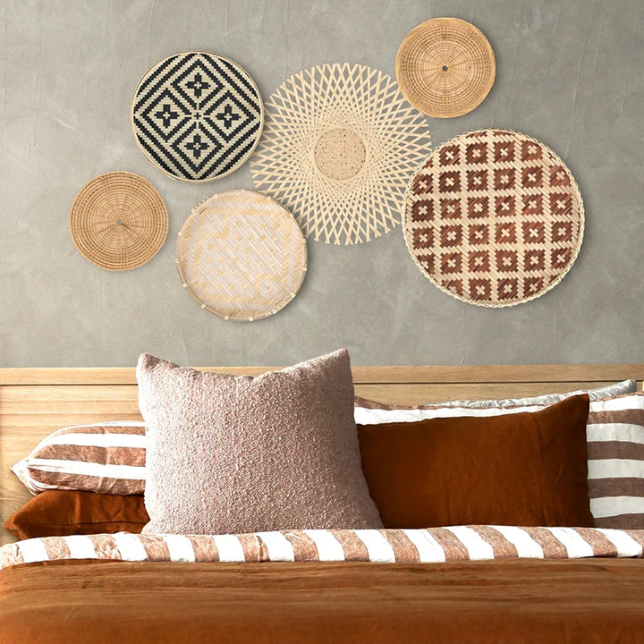 Boho Plates - rustieke geweven wanddecoratie