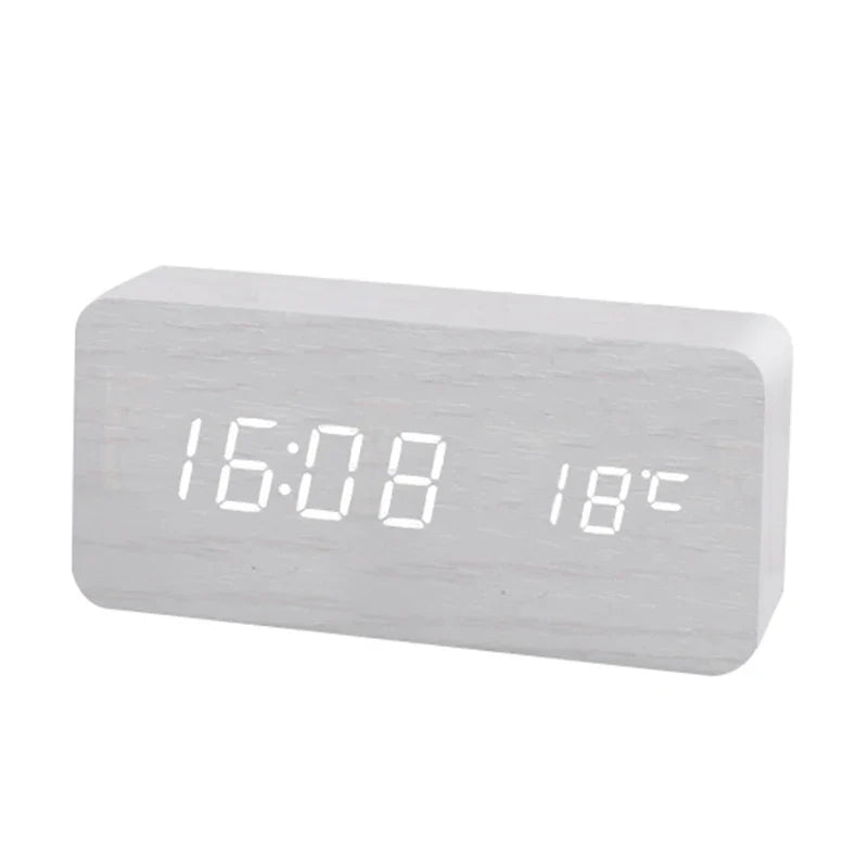 EcoClock - moderne houten bureauklok