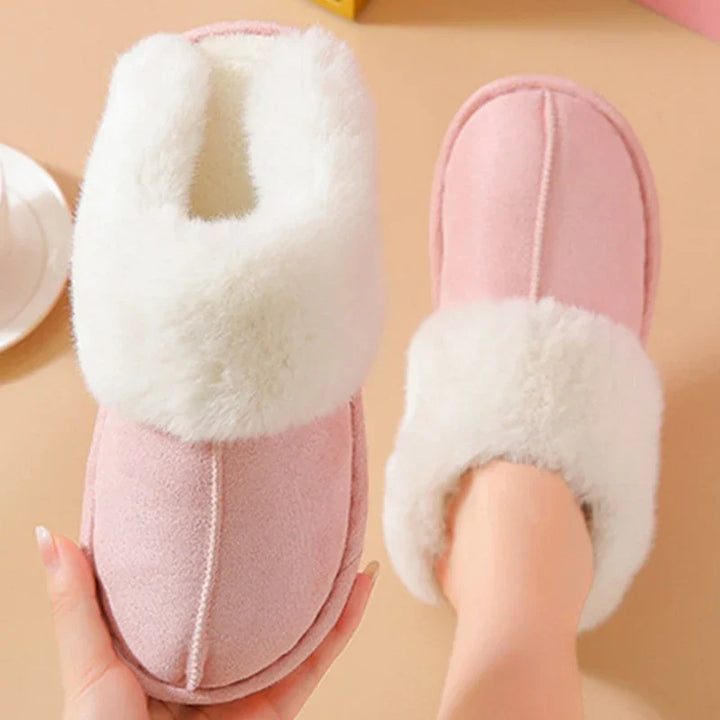 WarmFeet - pluchen binnenschoenen met verwarming