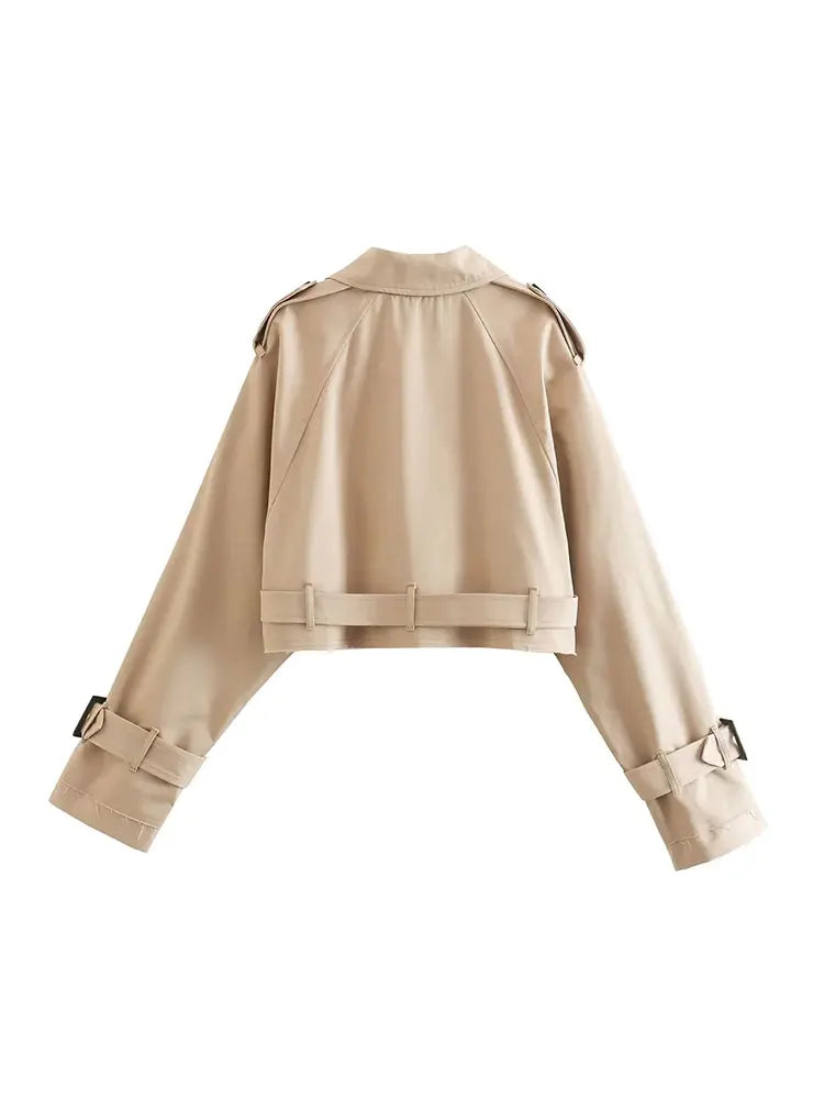 Elize cropped trench coat [trend 2024]