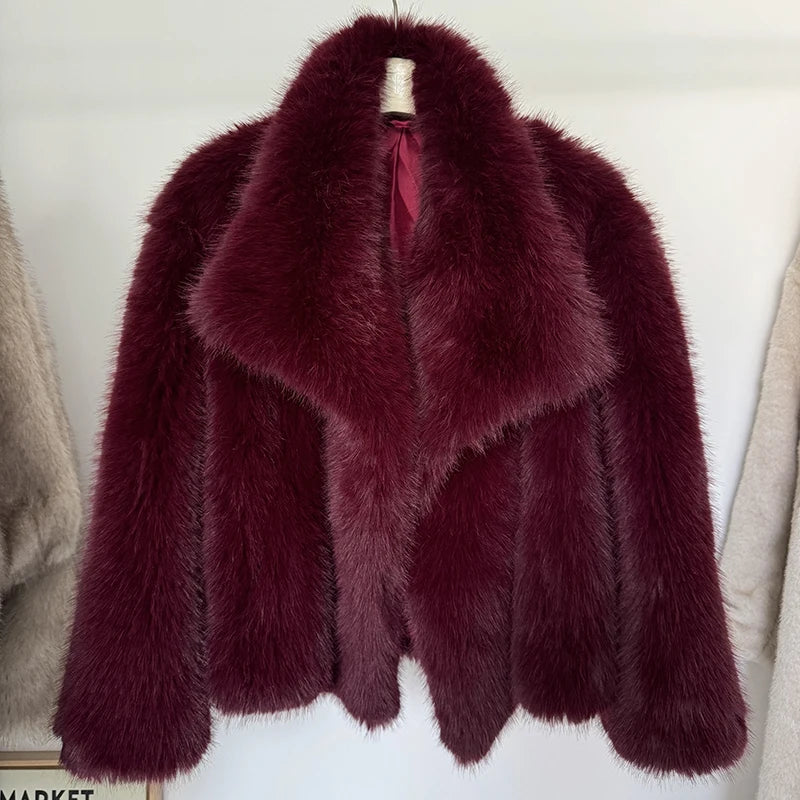 Kennedy - fluffy trendy winterjas