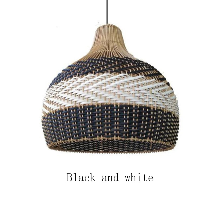 Rustic Radiance - rotan hanglamp