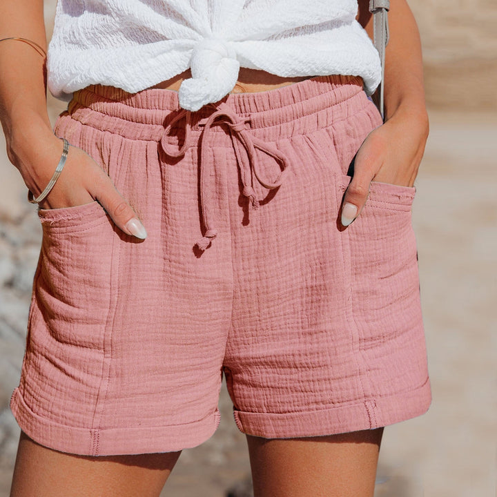 Geneva - elastische taille zomer shorts (1+1 gratis)