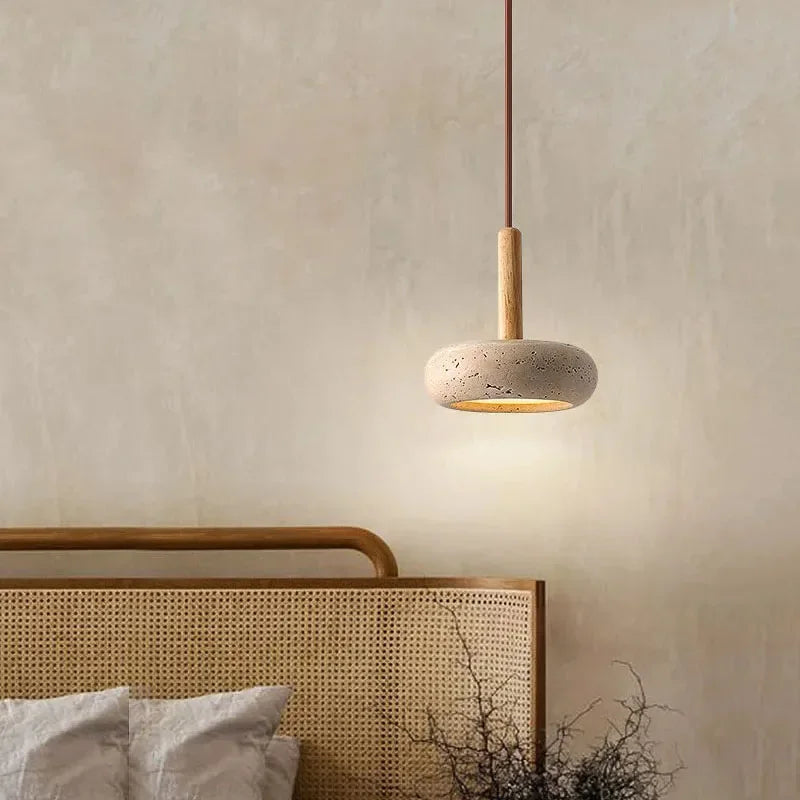 Zen Sphere - ronde stenen hanglamp