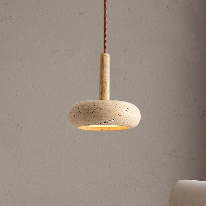 Zen Sphere - ronde stenen hanglamp