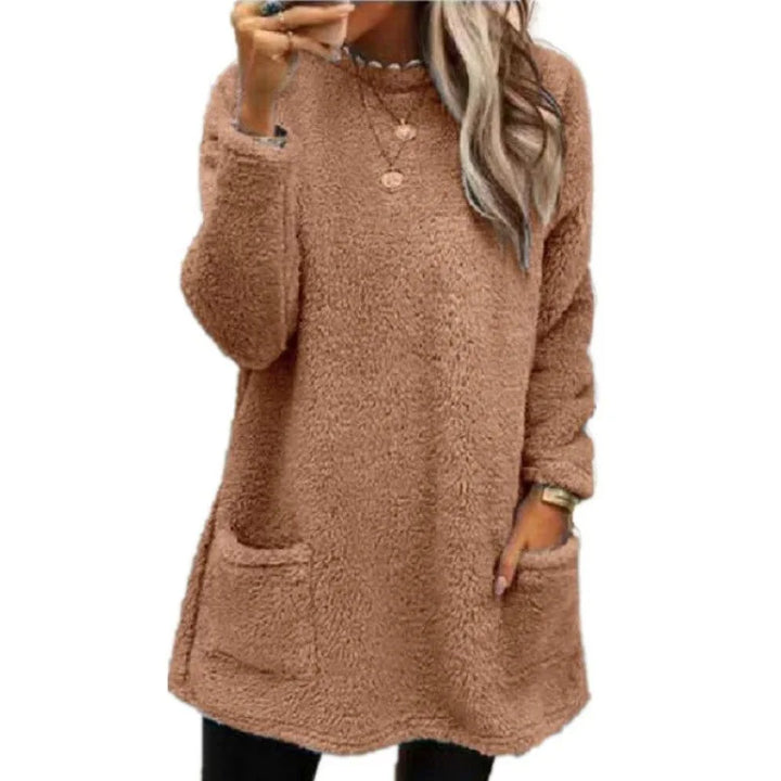 Roxanne - warme oversized trui met zakken