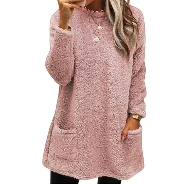 Roxanne - warme oversized trui met zakken