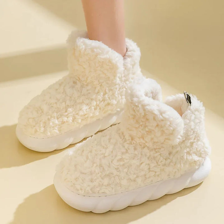 PlushWalk - warme winter pluche pantoffels