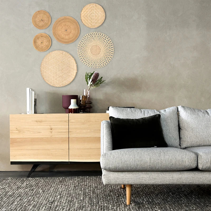 Boho Plates - rustieke geweven wanddecoratie