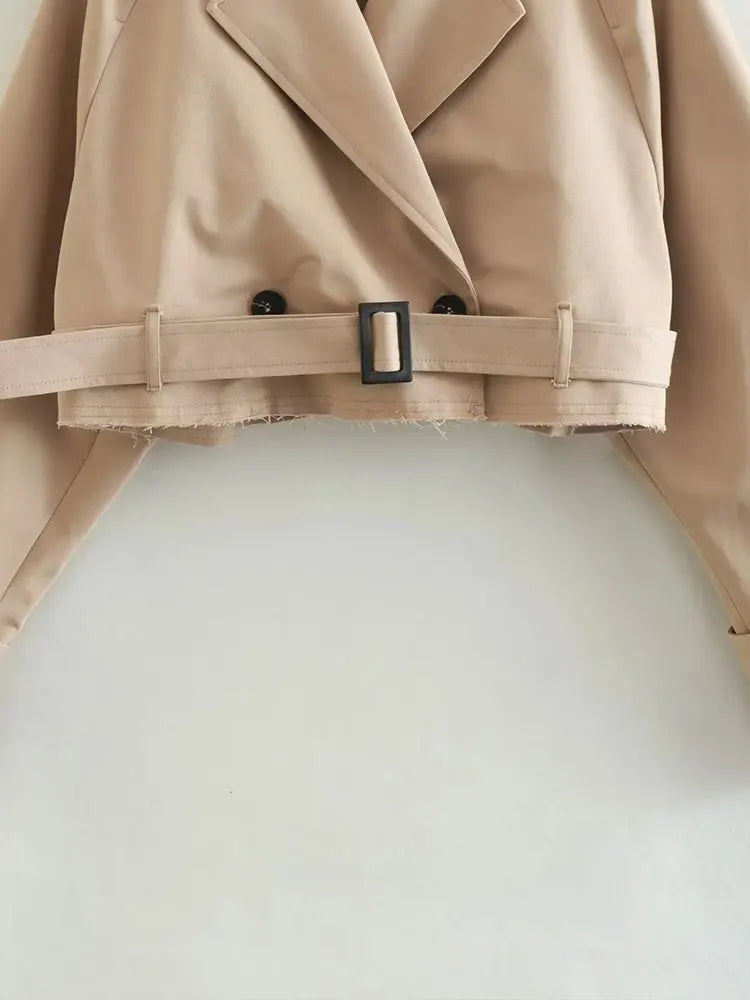 Elize cropped trench coat [trend 2024]