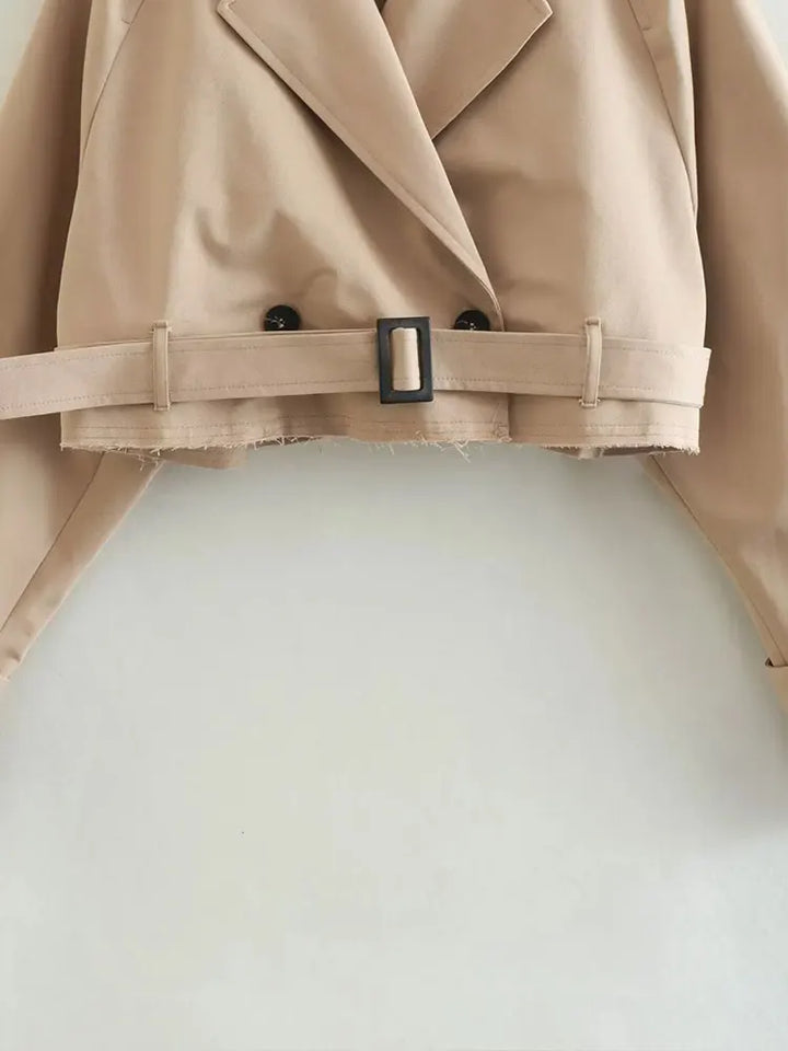 Elize cropped trench coat [trend 2024]