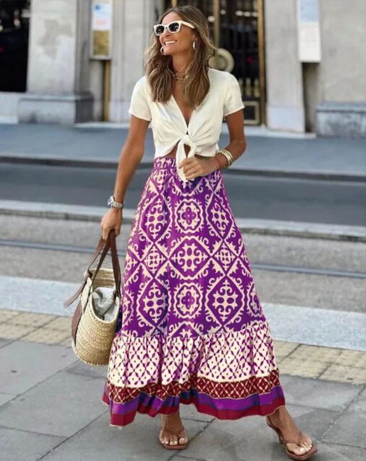 Vienna - vintage boho rok