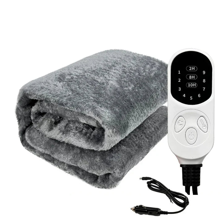 SnugAuto - USB pluche verwarmde deken