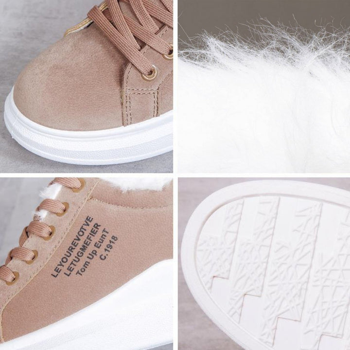 Jovie - casual winter sneakers met pluche