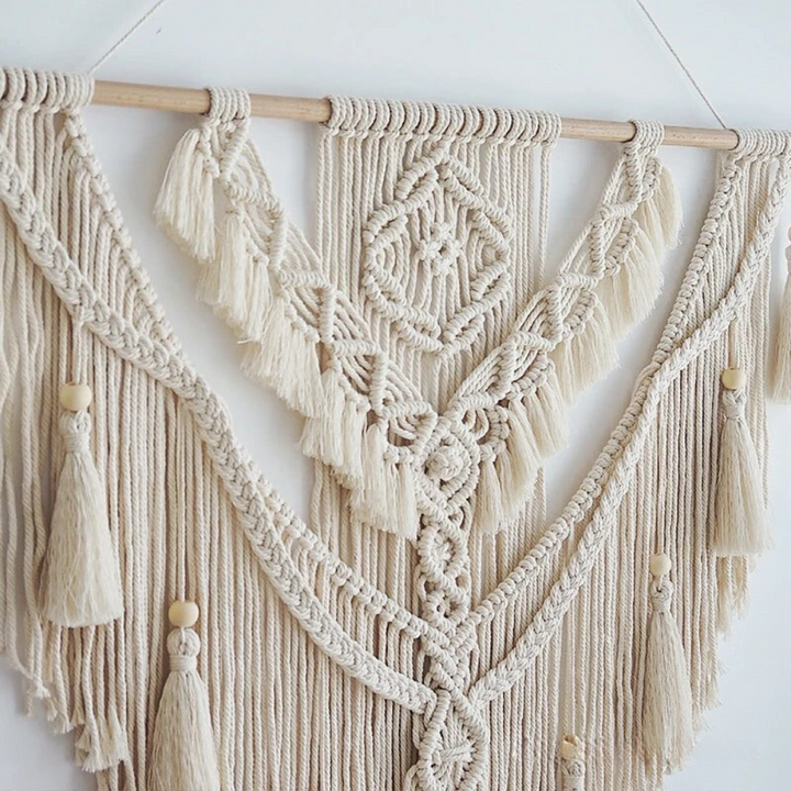 Boho Weave - nordic boho macrame wandhanger