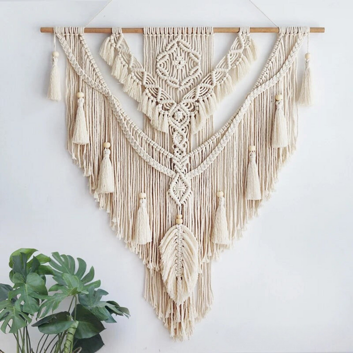 Boho Weave - nordic boho macrame wandhanger