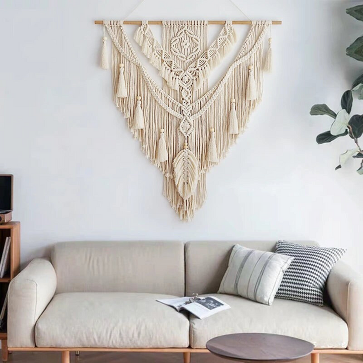 Boho Weave - nordic boho macrame wandhanger