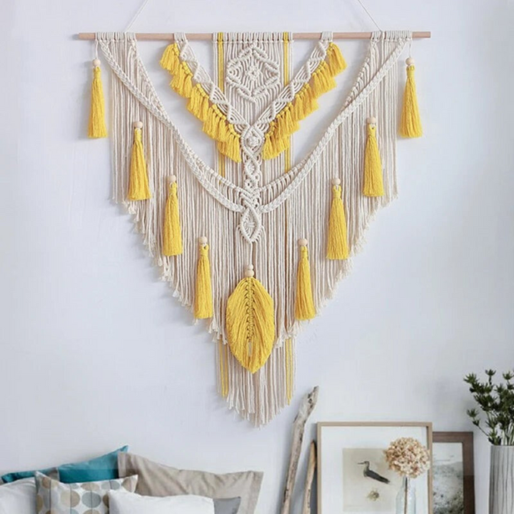 Boho Weave - nordic boho macrame wandhanger