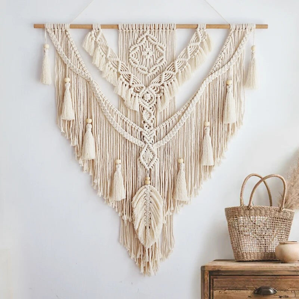 Boho Weave - nordic boho macrame wandhanger