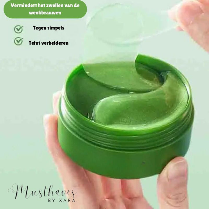 Aloe Radiance - behandeling met collageen oogmasker