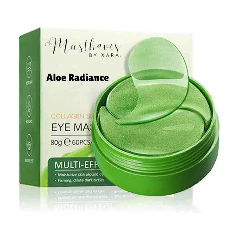 Aloe Radiance - behandeling met collageen oogmasker