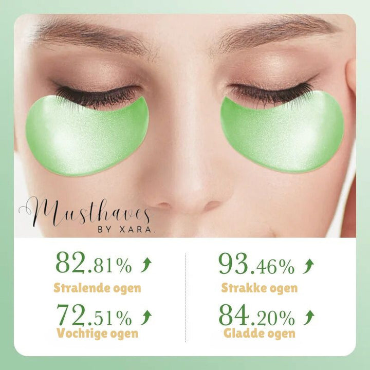 Aloe Radiance - behandeling met collageen oogmasker